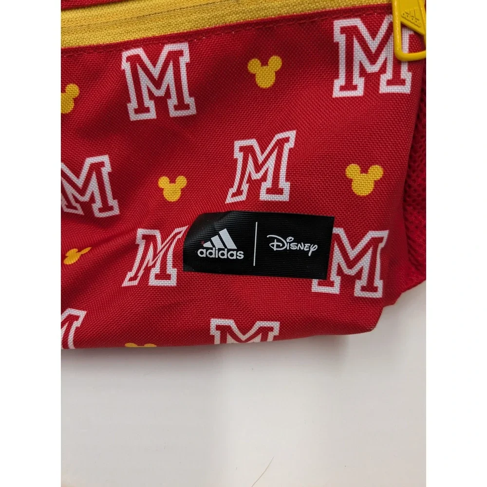 Adidas x Disney Mickey Mouse Backpack Red Yellow‎ Kids School Travel Bag